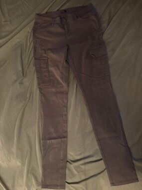 Prana Women's Skinny Cargo Pants in Olive Green